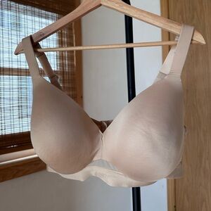Cacique 40D Seamless Lightly Lined Full Coverage Nude Bra